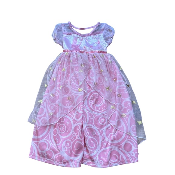 Wicked Other - Wicked Glinda Good‎ Witch Costume Dress Toddler Pink Butterfly SIZE 2T